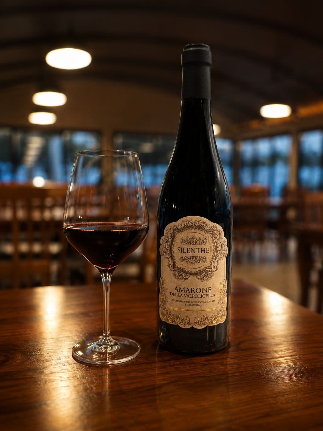 Red wines selection