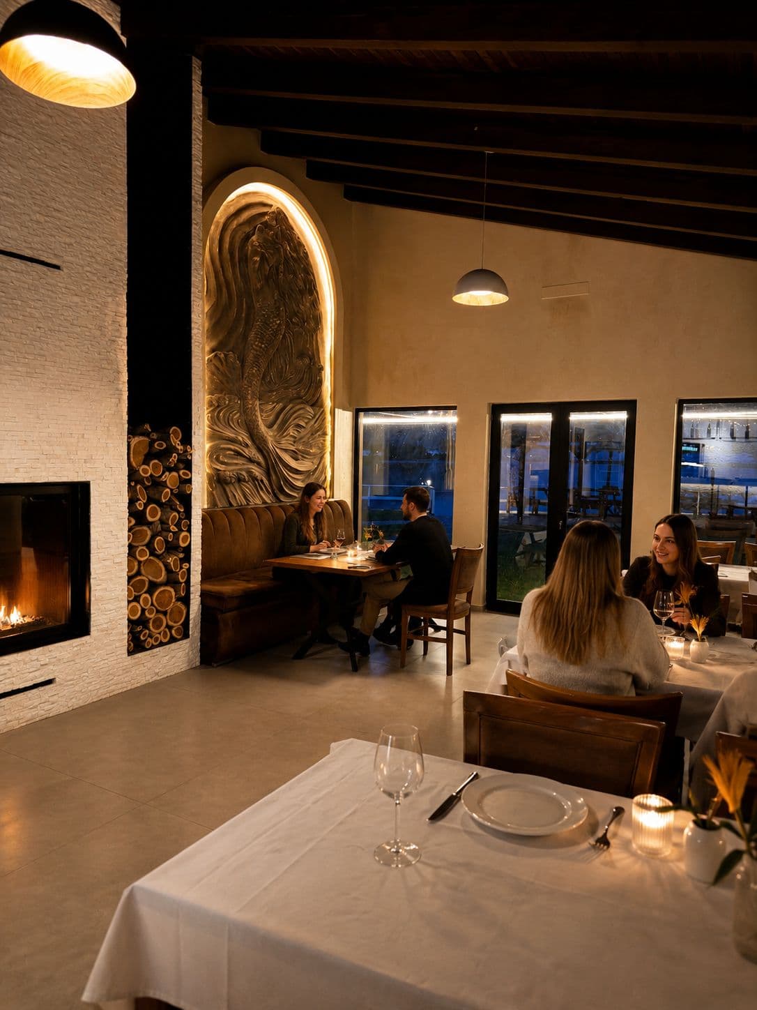 Intimate Dining Setup